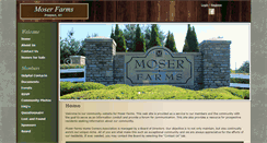 Desktop Screenshot of moserfarmshomes.com
