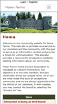 Mobile Screenshot of moserfarmshomes.com